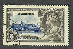 Mauritius #204 used single