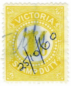 (I.B) Australia - Victoria Revenue : Stamp Duty 1/6d (1904)