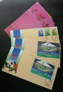 10th Men Hockey World Cup 2002 Malaysia Games Sport (complete set FDC) *Rare