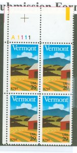 United States #2533 Mint (NH) Plate Block