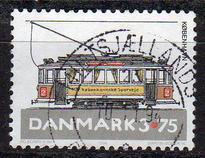 Denmark 1006 - Used - Copenhagen Tram (5)