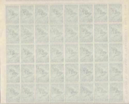 San Marino 1955 winter  olympics mnh  4 lira stamp sheet R19909