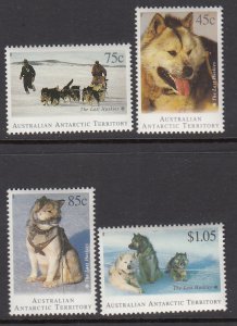 Australian Antarctic Territory L90-L93 Dogs MNH VF