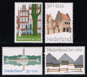 Netherlands #B509-B512 Architecture Set of 4; MNH (2.85)