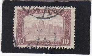 HUNGARY, #  126   used