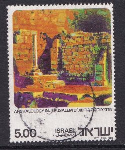 Israel  #615  used  1976 without tab Omayyad palace  £5