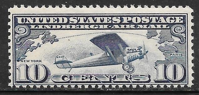 USA C10: 10c Spirit of St. Louis, MNH, F