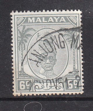 Malaya Perak 1950 Sc 109 6c Used