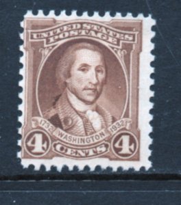 Scott #   709 unused  OG  MNH   single