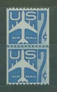 United States #C52 Mint (NH) Multiple (Joint Line Pair)