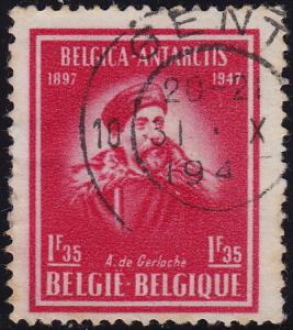 Belgium - 1947 - Scott #371 - used - Adrien de Gerlache