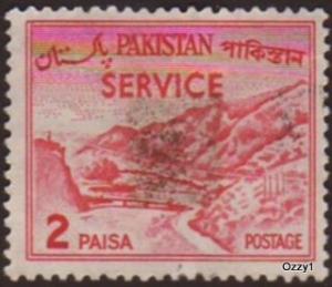 Pakistan 1961 Sc#130 2p Red Khyber Pass USED