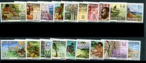 Papua New Guinea Set #369-388 Mint NH, 1973-74