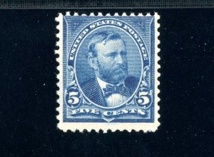 USAstamps Unused FVF US Serie of 1898 Grant Scott 281 OG MLH 