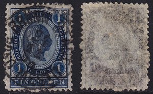 Austria - 1890 - Scott #62 - used - BRÜNN STADT pmk Czech Republic