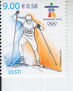 2010 Estonia Winter Olympics (Scott 635) MNH