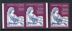 France 1997 Stamp Day MUH