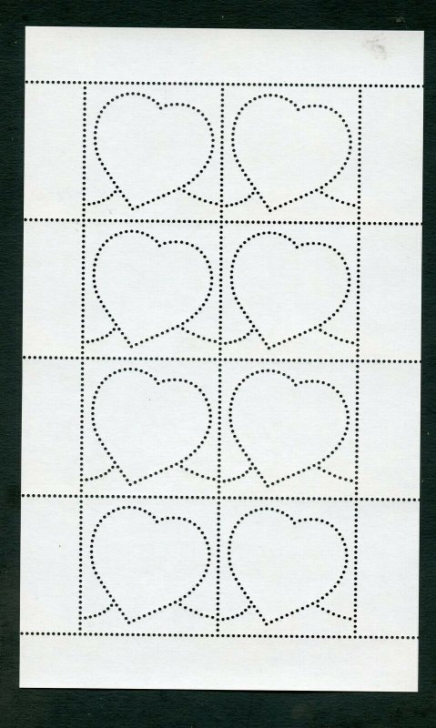 HK ISRAEL 2021 TU B' AV LOVE FESTIVAL STAMP DECORATED SHEET MNH AS SHOWN