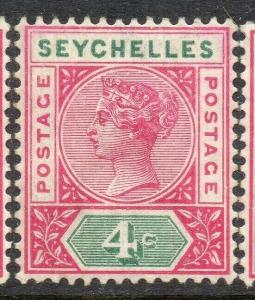 Seychelles 1890 Early Issue Fine Mint Hinged 4c. 308971