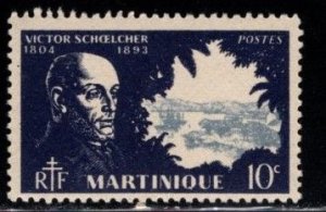 Martinique - #198 Victor Schoelcher - MNH