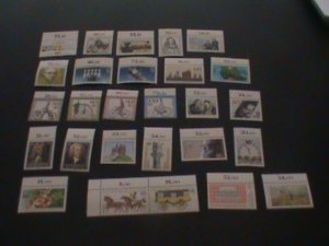 GERMANY 1980S MNH  SETS XF (263)  MARGIN #s