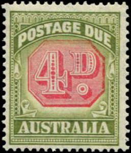 Australia SC# J68  SG# D116 Postage Due MH SCV $16.00