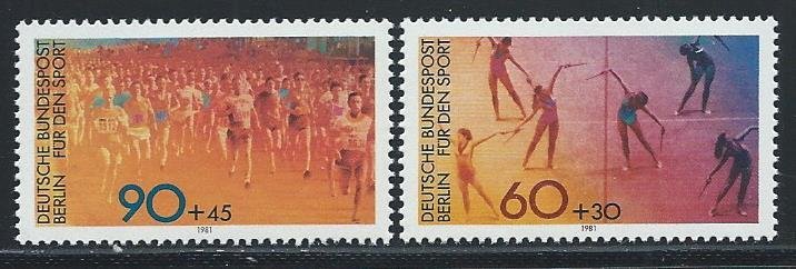 GERMANY SC# 9NB180-1 VF MNH 1981