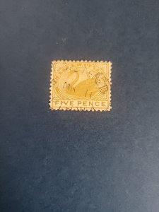 Stamps Western Australia  Scott 80 used