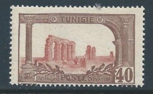 Tunisia #44 NH 40c Ruins of Aqueduct Defin.