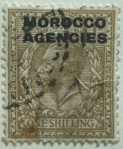 AlexStamps BRITISH OFFICES IN MOROCCO #207 SUPERB Used 