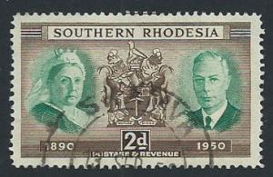 Southern Rhodesia SG 70 FU