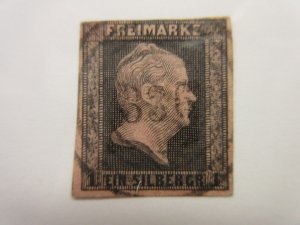 German States PRUSSIA Scott 3 USED Lot11.1 Cat $14