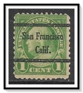 US Precancel #632-45 San Francisco CA Used