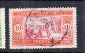 French Senegal 1914 Early Issue Fine Used 10c. NW-231055