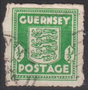 Guernsey Scott# N1 SG# 1 Occupation Issue VF used