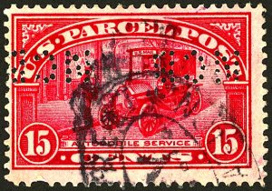 U.S. #Q7 USED PERFIN