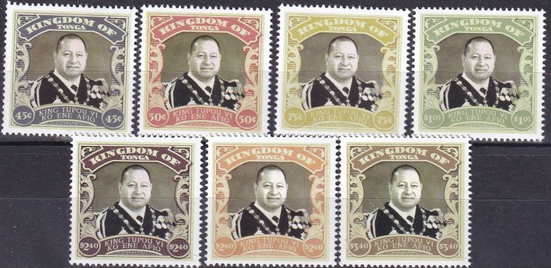 Tonga #1232-8 MNH CV $12.05 (Z9523)