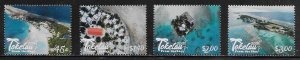 Tokelau Scott #'s 497 - 500 MNH