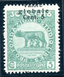 Fiume - Global Value Cent. 5 out of 5 varieties