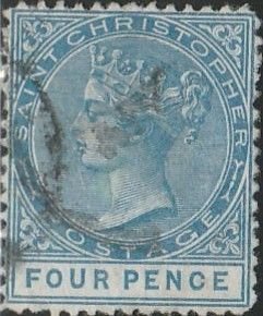 St. Christopher,  #6 Used From 1875-79