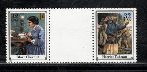 UNITED STATES SC# 2975 VERT GUTTER PAIR VF/NH