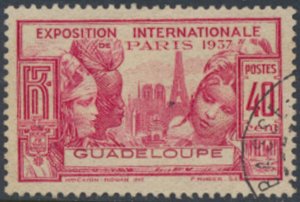 Guadeloupe    SC# 150 Used   Paris Exhibition  see details & scans