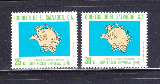 Salvador C356-C357 Set MNH UPU