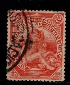 Uruguay Scott 157 Used Cherub stamp