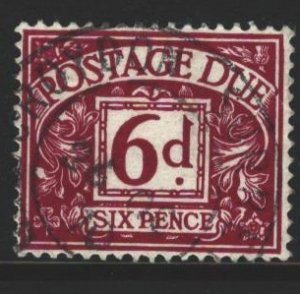 Great Britain Sc#J72 Used