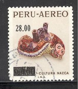 Peru C452 used SCV $ 1.10