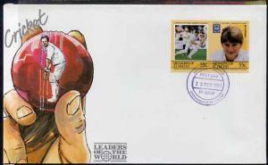 St Vincent - Grenadines 1985 Cricketers #3 - 55c M D Moxo...