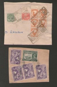 Burma 1948 and 1959 cover piece