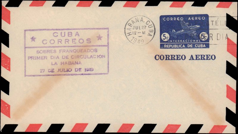 Cuba, Postal Stationery