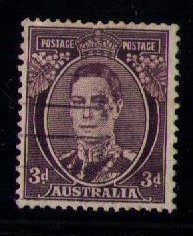 AUSTRALIA Sc 183a Used dk.vio brown F-VF